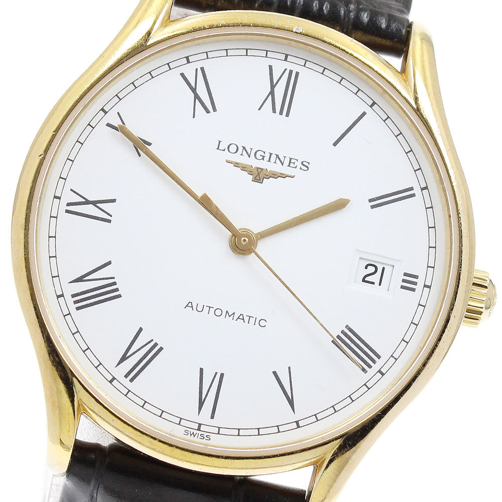 LONGINES reel L4.860.2 Date white Dial Automatic Men's Watch_942668