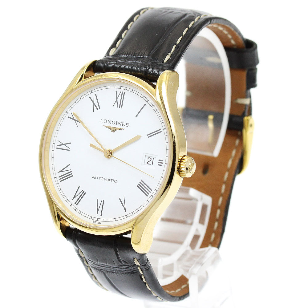 LONGINES reel L4.860.2 Date white Dial Automatic Men's Watch_942668