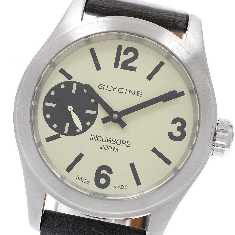 GLYCINE Inkle Sole 3873.15-LB9B Hand Winding Men's Watch_942672