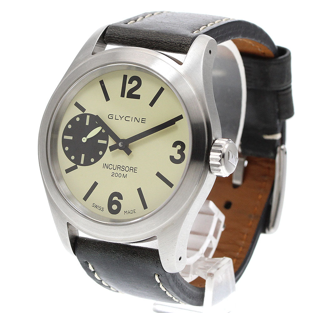 GLYCINE Inkle Sole 3873.15-LB9B Hand Winding Men's Watch_942672