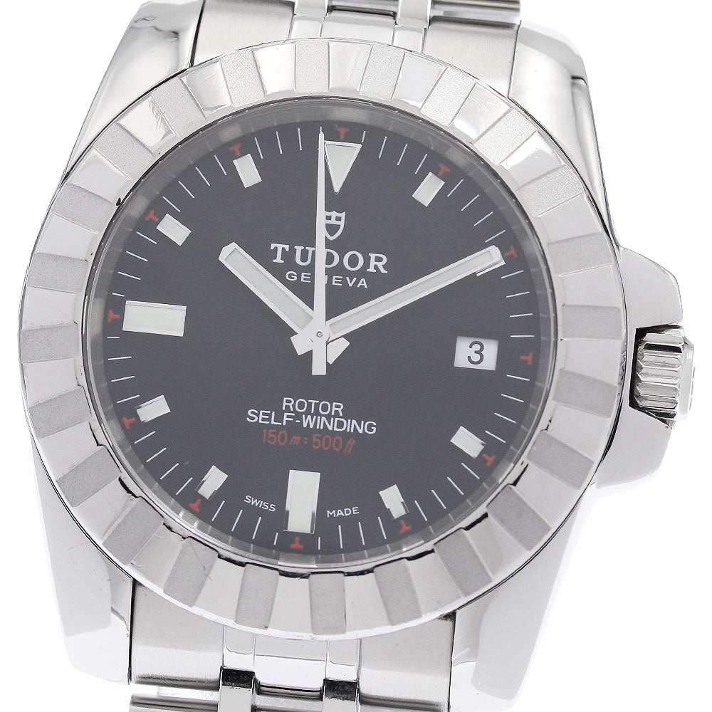 TUDOR Sports collection 20010 Date Black Dial Automatic Men's Watch_942710
