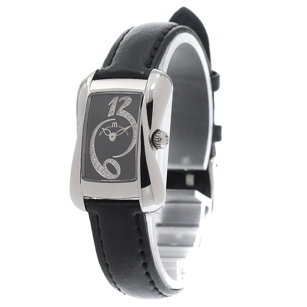 Maurice Lacroix DV5011 diamond black Dial Quartz Ladies Watch_942716