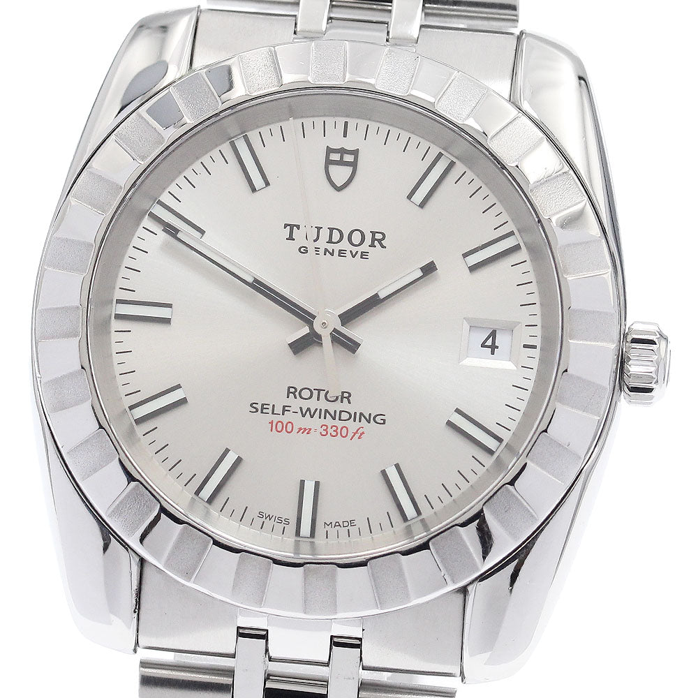 TUDOR Classic 21010 Date Silver Dial Automatic Men's Watch_942718
