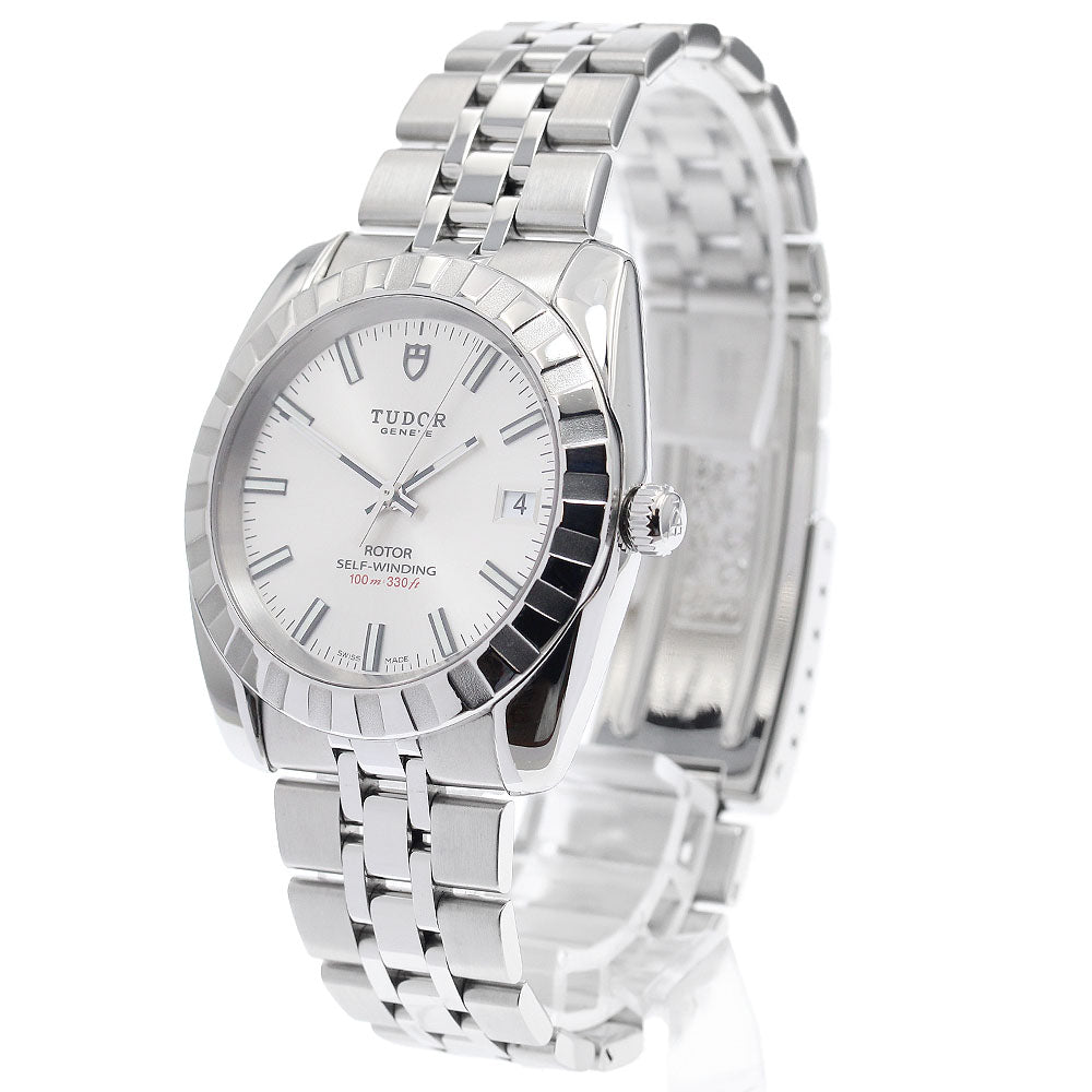 TUDOR Classic 21010 Date Silver Dial Automatic Men's Watch_942718