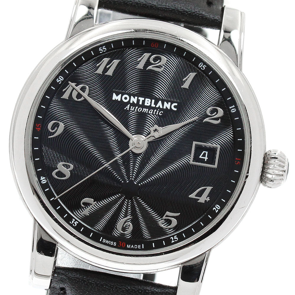 MONTBLANC Meisterstückster 7236 Date black Dial Automatic Men's Watch_942722