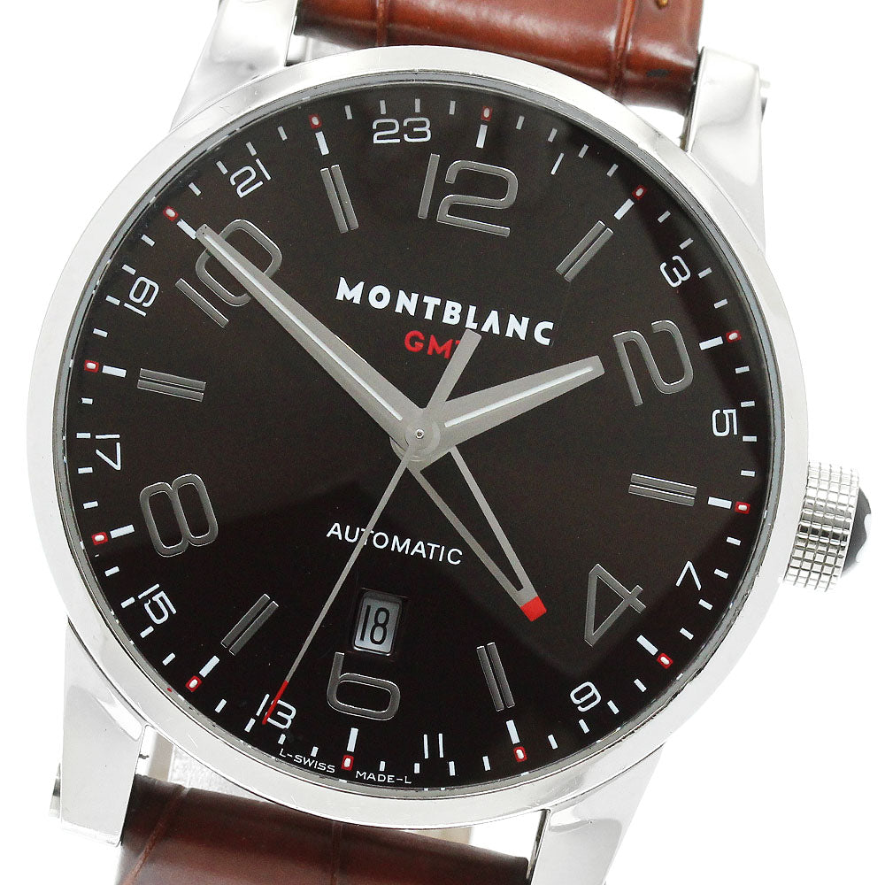 MONTBLANC Time walker 106593 GMT Brown Dial Automatic Men's Watch_942726