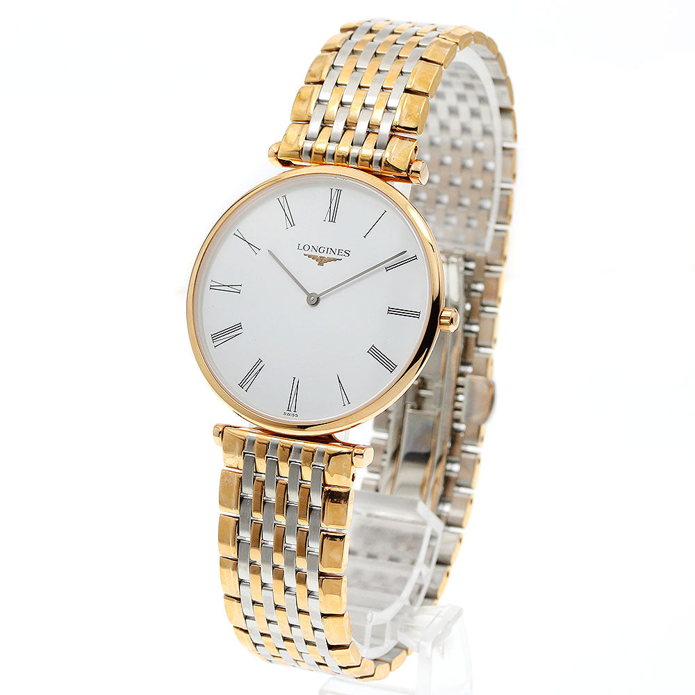LONGINES Grand classic L4.800.1 white Dial Quartz Men's Watch_942742