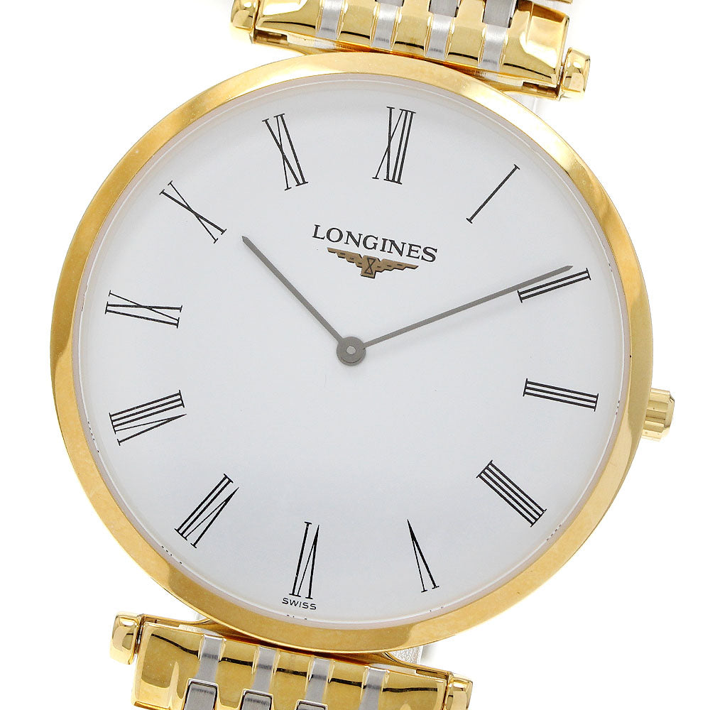 LONGINES Grand classic L4.800.2 white Dial Quartz Men's Watch_942743