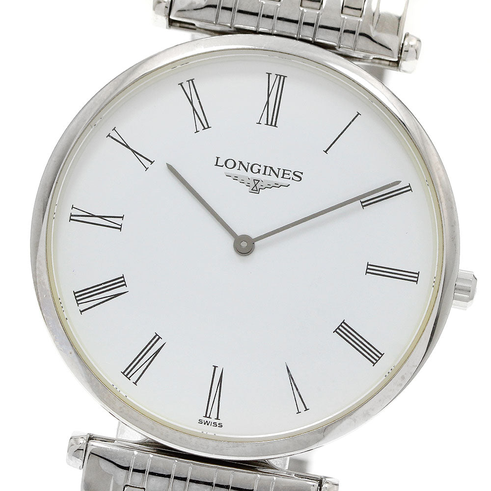 LONGINES Grand classic L4.709.4 white Dial Quartz Men's Watch_942744