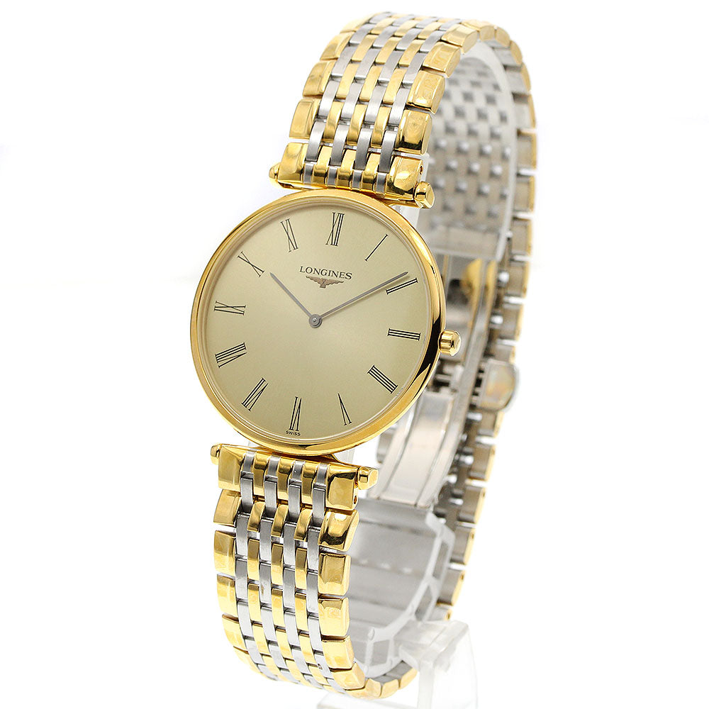 LONGINES Grand classic L4.709.2 gold Dial Quartz Men's Watch_942745