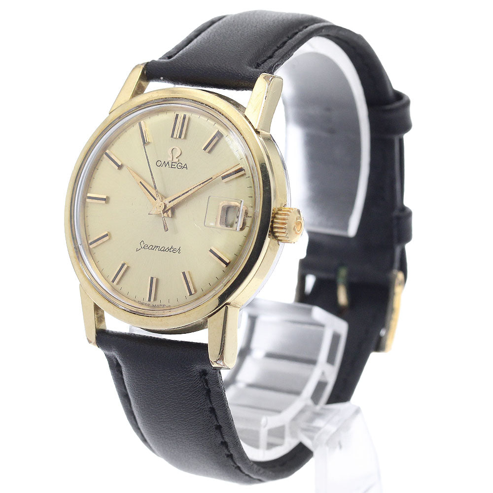 OMEGA Seamaster 14384 61 SC Date cal.610 Hand Winding Men's Watch_942762