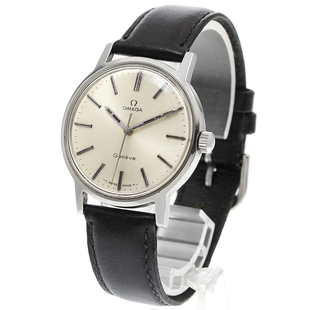 OMEGA Geneve 175.070 Vintage Cal.601 Silver Dial Hand Winding Men's Watch_942763