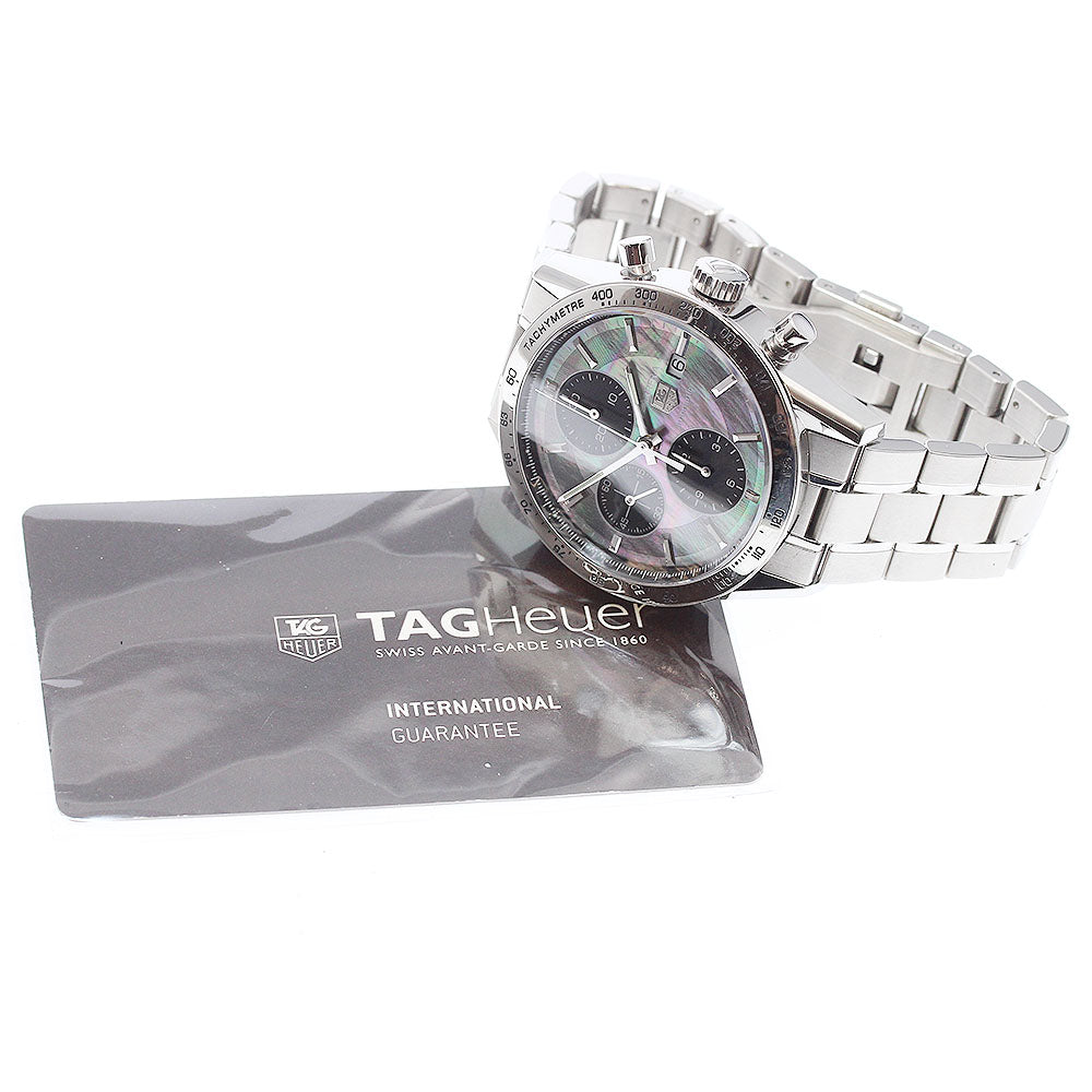 TAG HEUER Carrera Caliber 16 CV201P-0 Chronograph Date Black shell Dial Automatic Men's Watch_942770