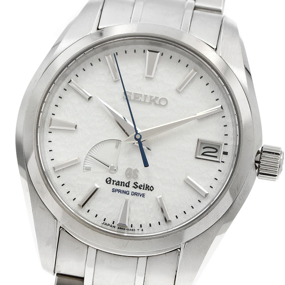 SEIKO Grand Seiko SBGA011/9R65-0AE0 white Dial Spring drive Men's Watch_942773