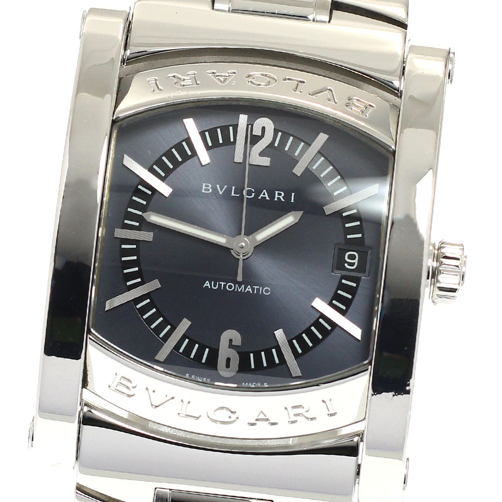 BVLGARI Assioma AA44S Date gray Dial Automatic Men's Watch_942795