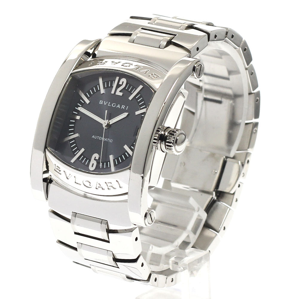 BVLGARI Assioma AA44S Date gray Dial Automatic Men's Watch_942795