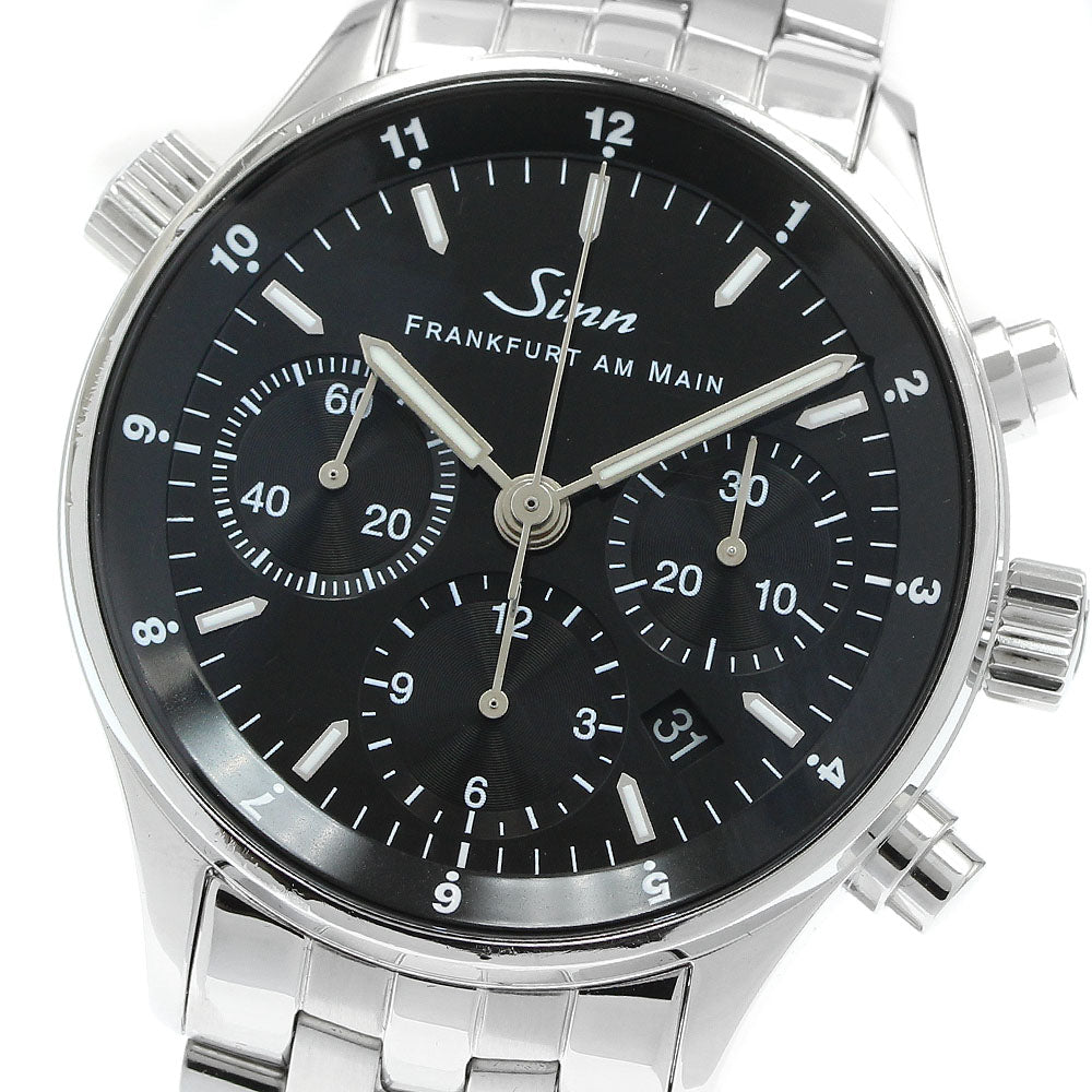 Sinn Frankfurt Financial Watch 6000 Chronograph Date Automatic Men's_942816