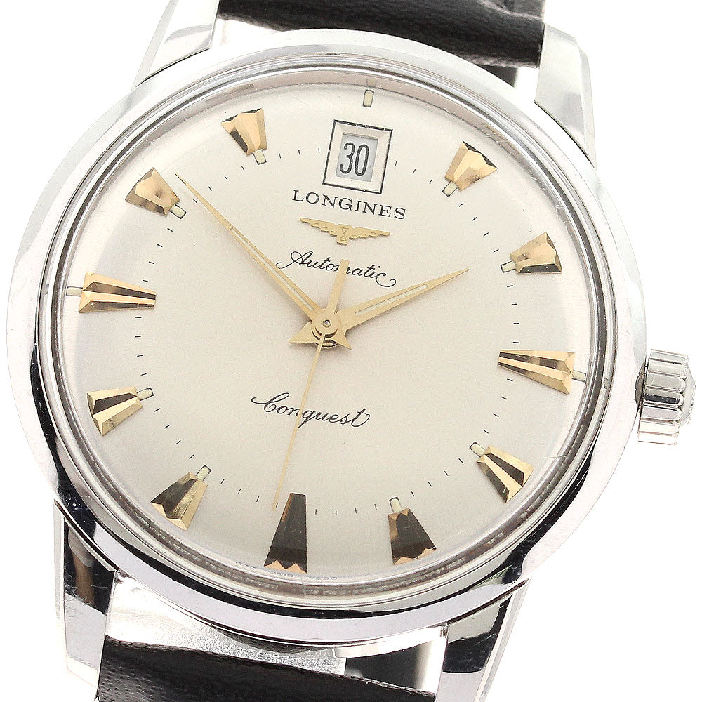 LONGINES Conquest Heritage Cal.L633.5 Date Silver Dial Automatic Men's _942830