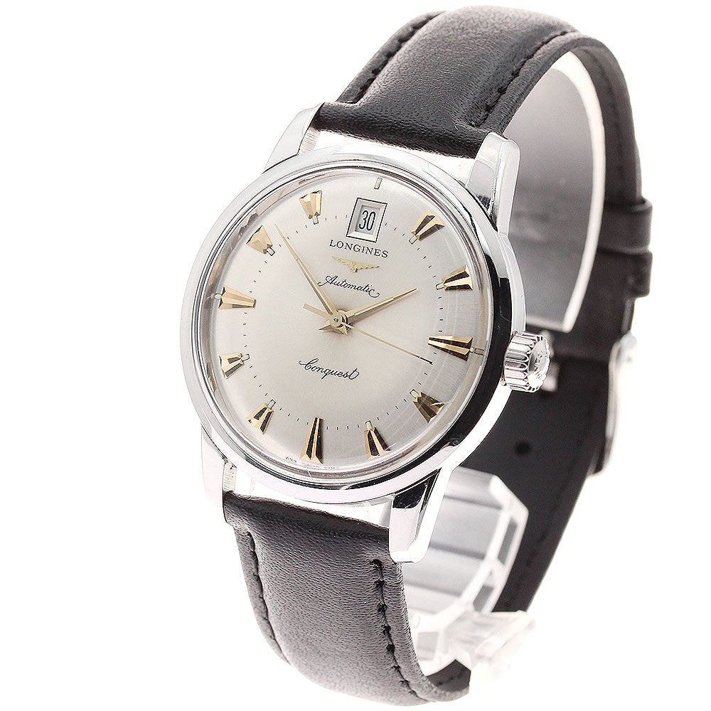 LONGINES Conquest Heritage Cal.L633.5 Date Silver Dial Automatic Men's _942830