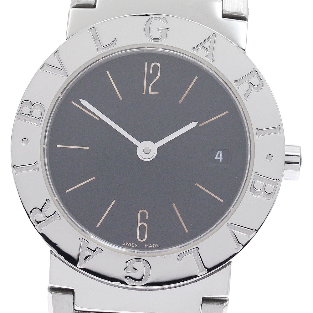 BVLGARI BVLGARIBVLGARI BB26SS Date Black Dial Quartz Ladies Watch_942845
