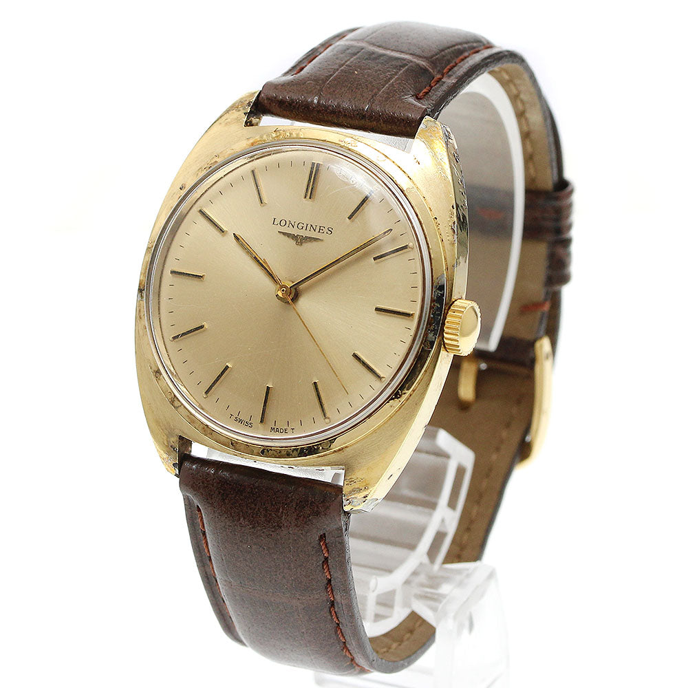 LONGINES vintage gold Dial Hand Winding Men's Watch_942853