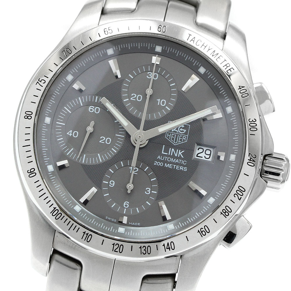 TAG HEUER Link CJF2115-0 Chronograph gray Dial Automatic Men's Watch_942871