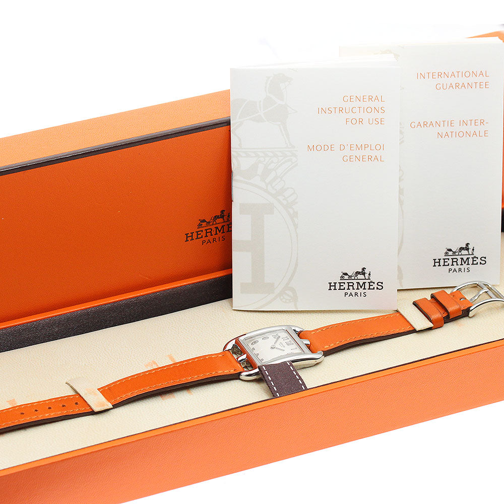 HERMES Cape Cod CC1.210 Silver Dial Quartz Ladies Watch_942878