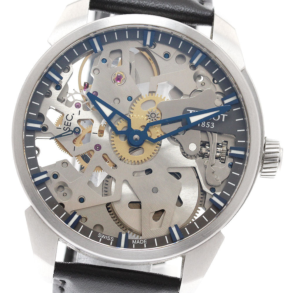 TISSOT T-Complication Skelete T070405A skeleton Dial Hand Winding Men's_942884