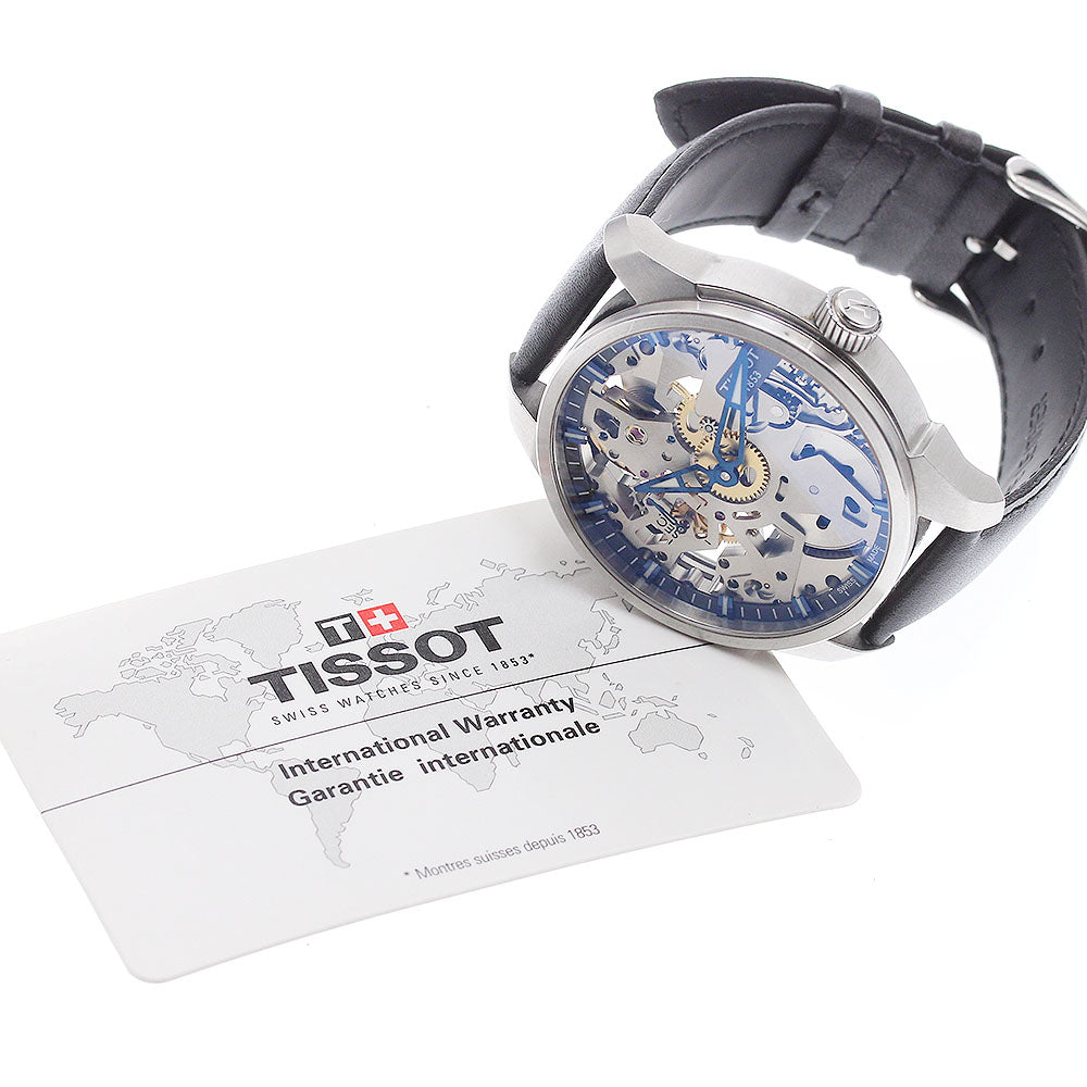 TISSOT T-Complication Skelete T070405A skeleton Dial Hand Winding Men's_942884