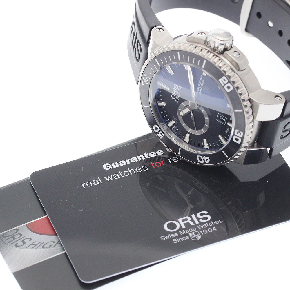 ORIS Aquis 01 743 7664 7154-07 4 26 34TEB Date black Dial Automatic Men's_942889
