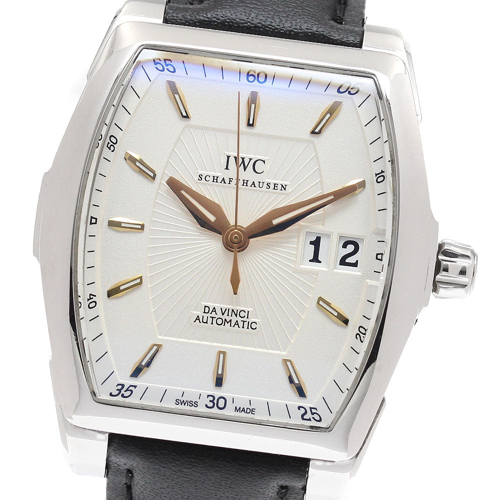 IWC SCHAFFHAUSEN Da Vinci IW452303 Date Silver Dial Automatic Men's Watch_942903