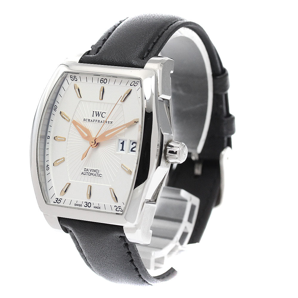 IWC SCHAFFHAUSEN Da Vinci IW452303 Date Silver Dial Automatic Men's Watch_942903