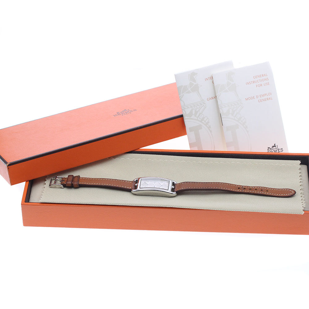 HERMES Cape Cod Duzon CC3-210 Silver Dial Quartz Ladies Watch_942904