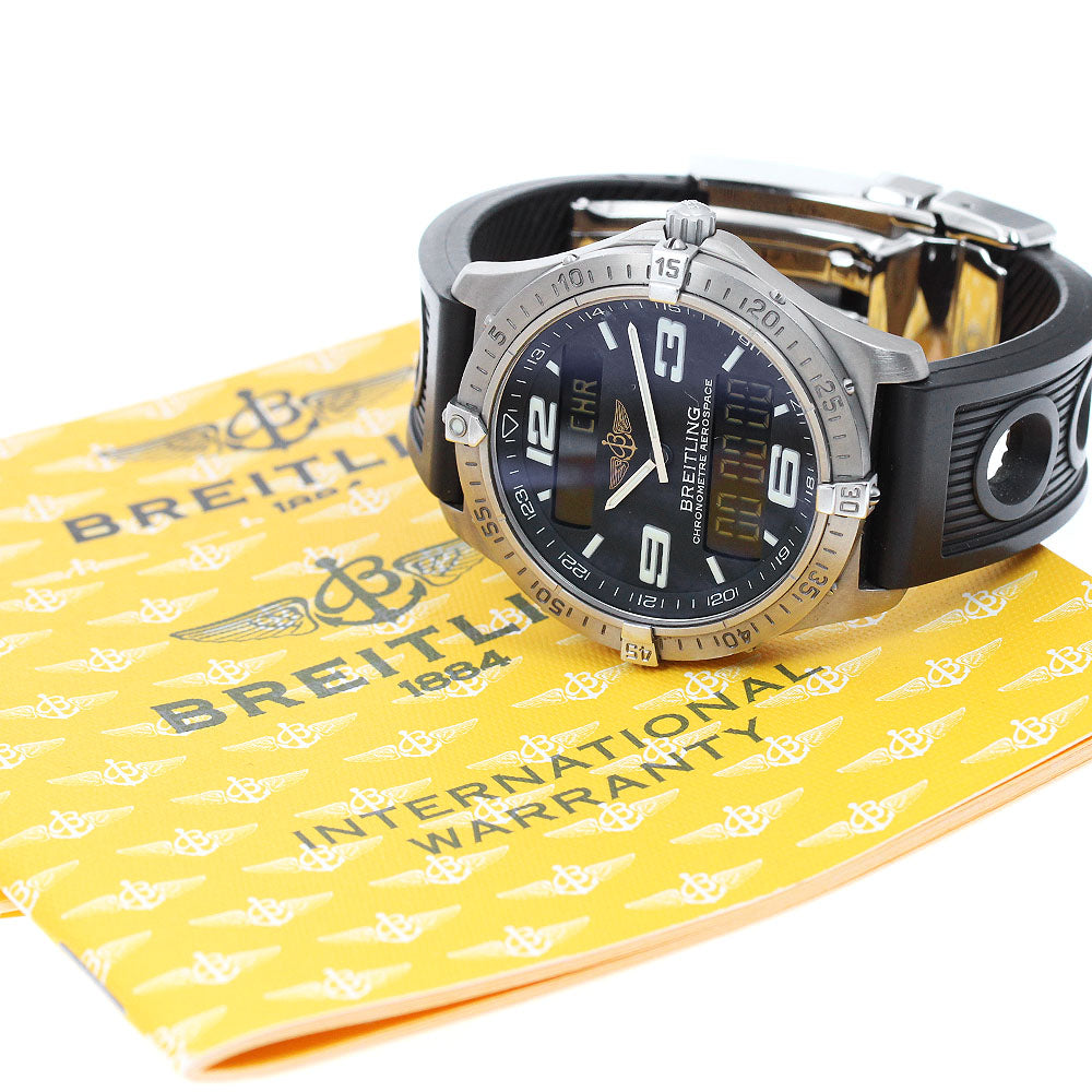 BREITLING Aerospace E75362 black Dial Quartz Men's Watch_942924