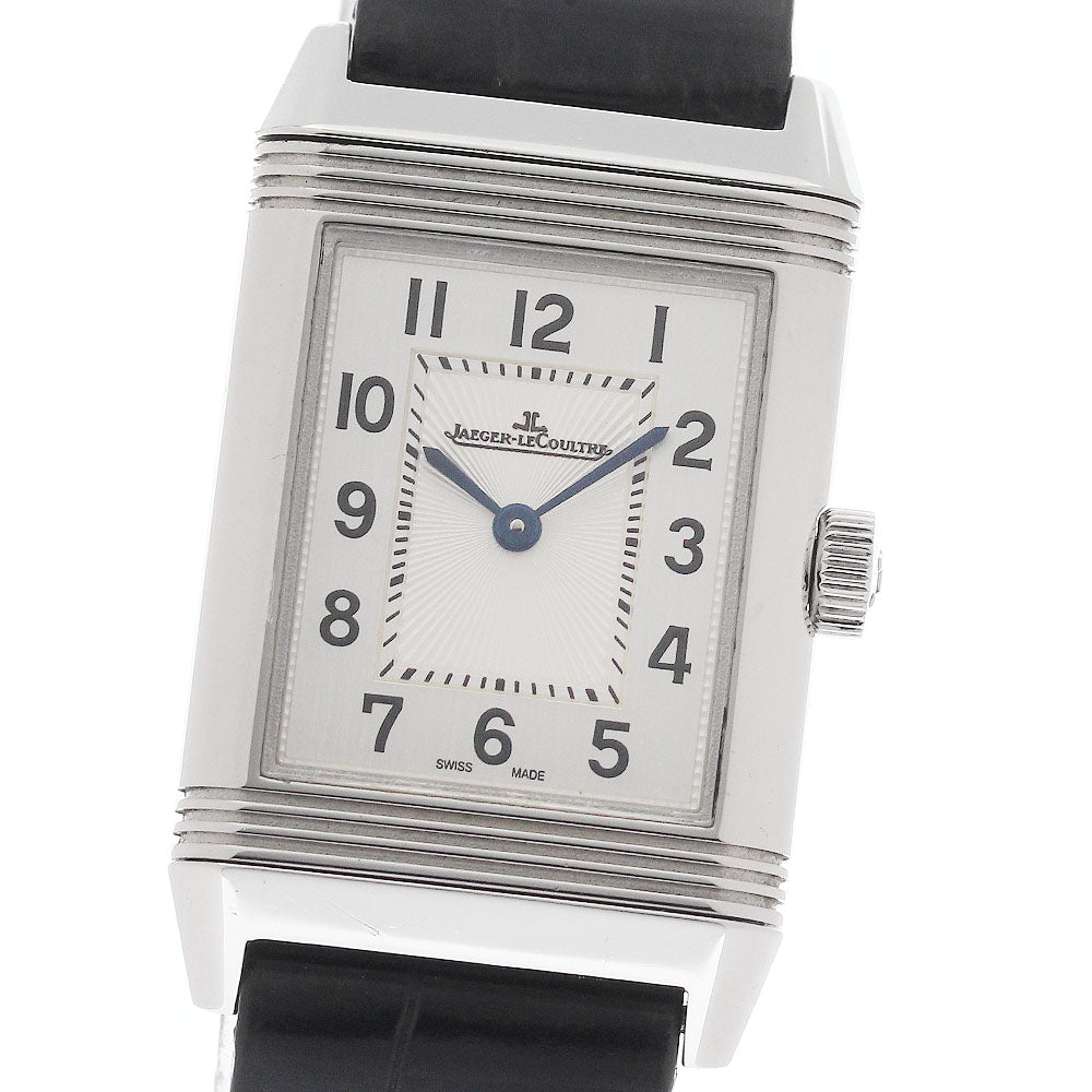 JAEGER-LECOULTRE Reverso Classic Small 211.8.86/Q2608530 Silver Dial Hand Winding Ladies Watch_942971
