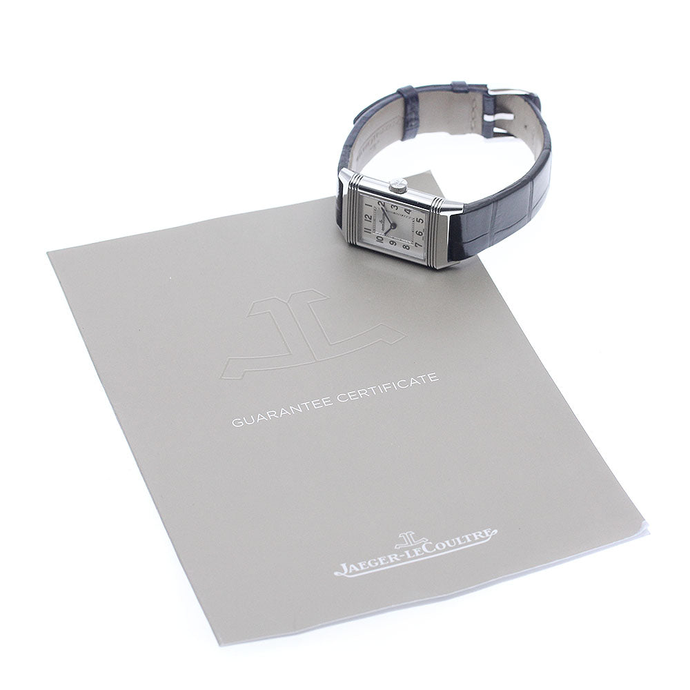 JAEGER-LECOULTRE Reverso Classic Small 211.8.86/Q2608530 Silver Dial Hand Winding Ladies Watch_942971