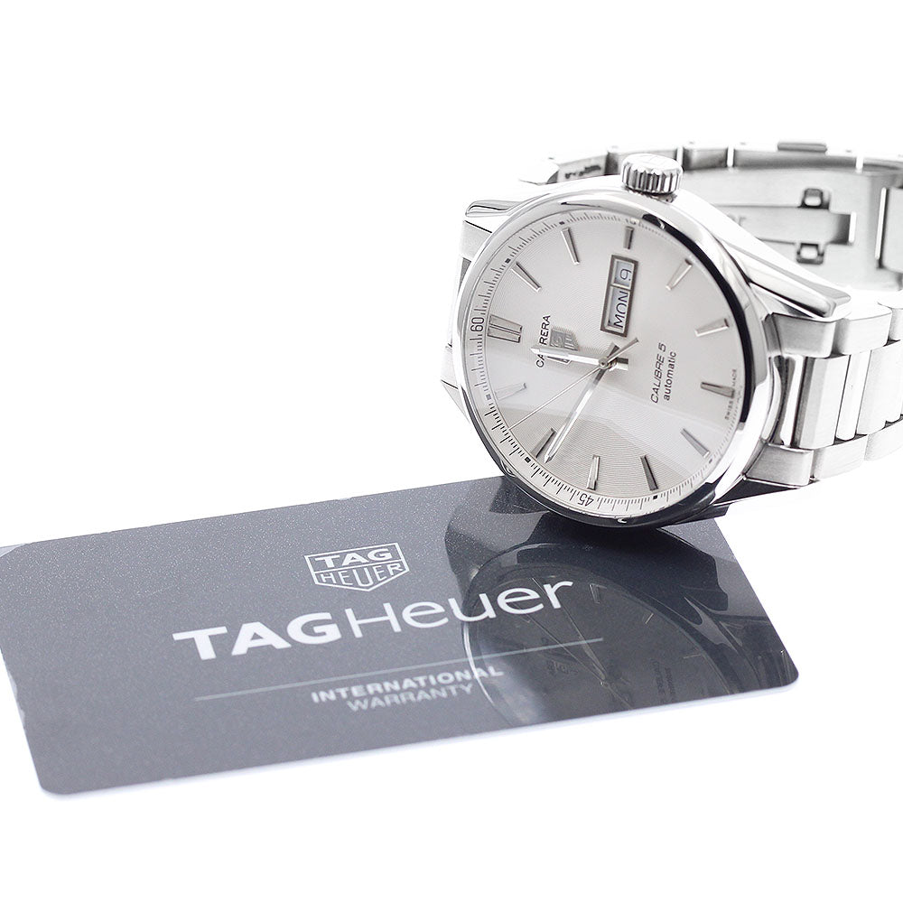 TAG HEUER Carrera Caliber 5 WAR201B.BA0723 Day date Automatic Men's Watch_942983