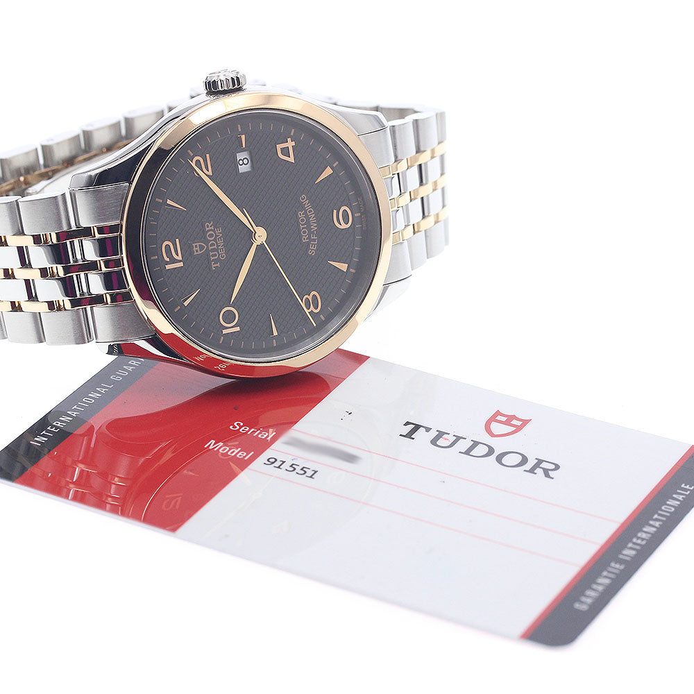 TUDOR 1926 91551 Date black Dial Automatic Men's Watch_942986
