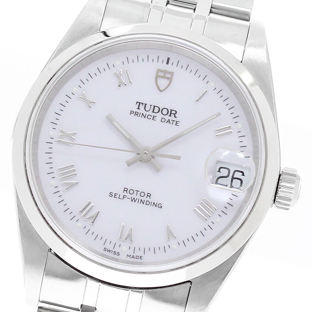 TUDOR Prince Date 72000 white Dial Automatic Boy's Watch_943001