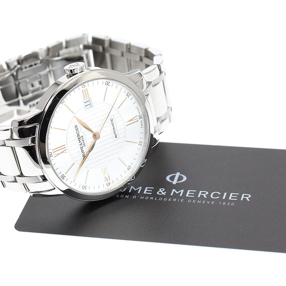 Baume & Mercier Classima M0A10374 Date Silver Dial Automatic Men's Watch_943004