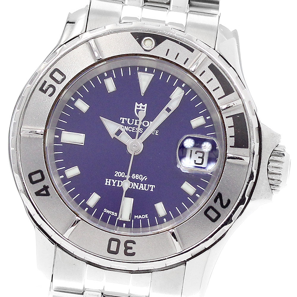 TUDOR Princess Date Hydro Note 99090 Navy Dial Automatic Ladies Watch_943009
