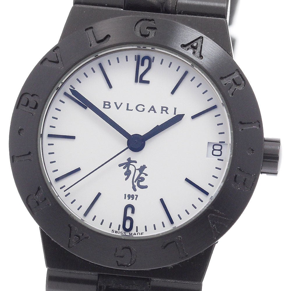 BVLGARI Diagono Sports Hong Kong Handover Commemorative Limited Model LC29S Date white Dial Automatic Ladies Watch_943026