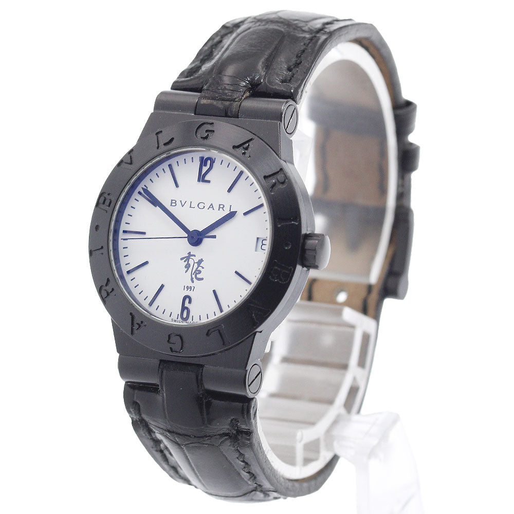 BVLGARI Diagono Sports Hong Kong Handover Commemorative Limited Model LC29S Date white Dial Automatic Ladies Watch_943026