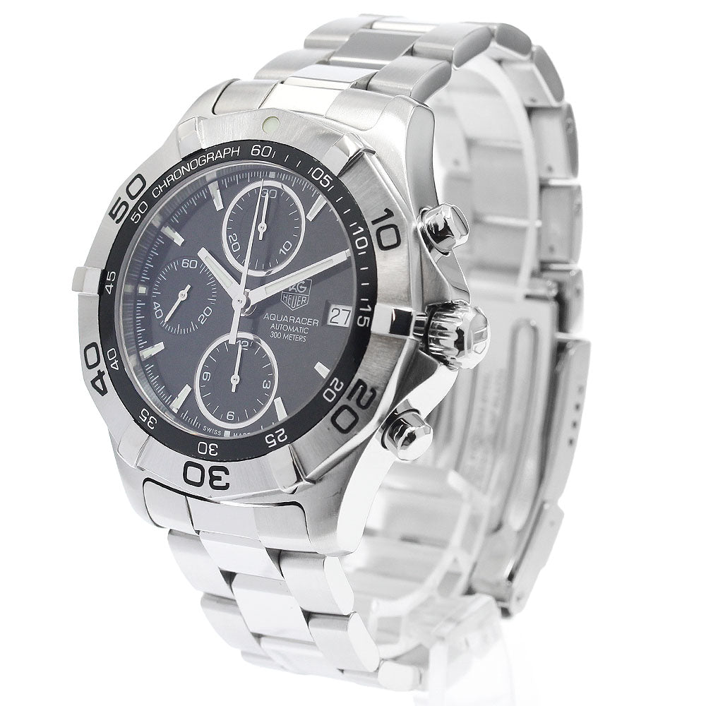 TAG HEUER Aqua racer CAF2110 Chronograph black Dial Automatic Men's Watch_943029