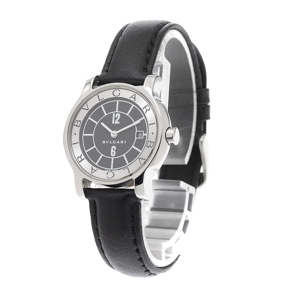 BVLGARI Solo tempo ST29S Date black Dial Quartz Ladies Watch_943035
