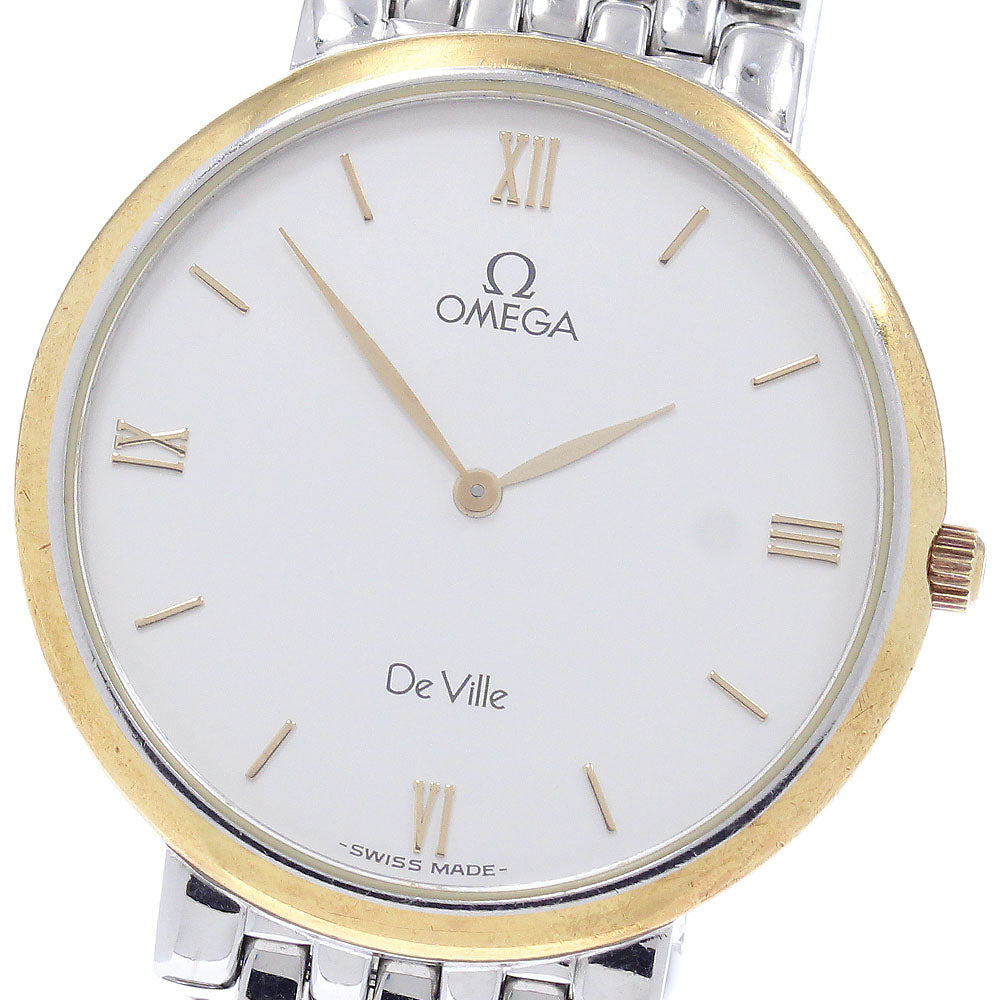 OMEGA De Ville Silver Dial Quartz Men's Watch_943044