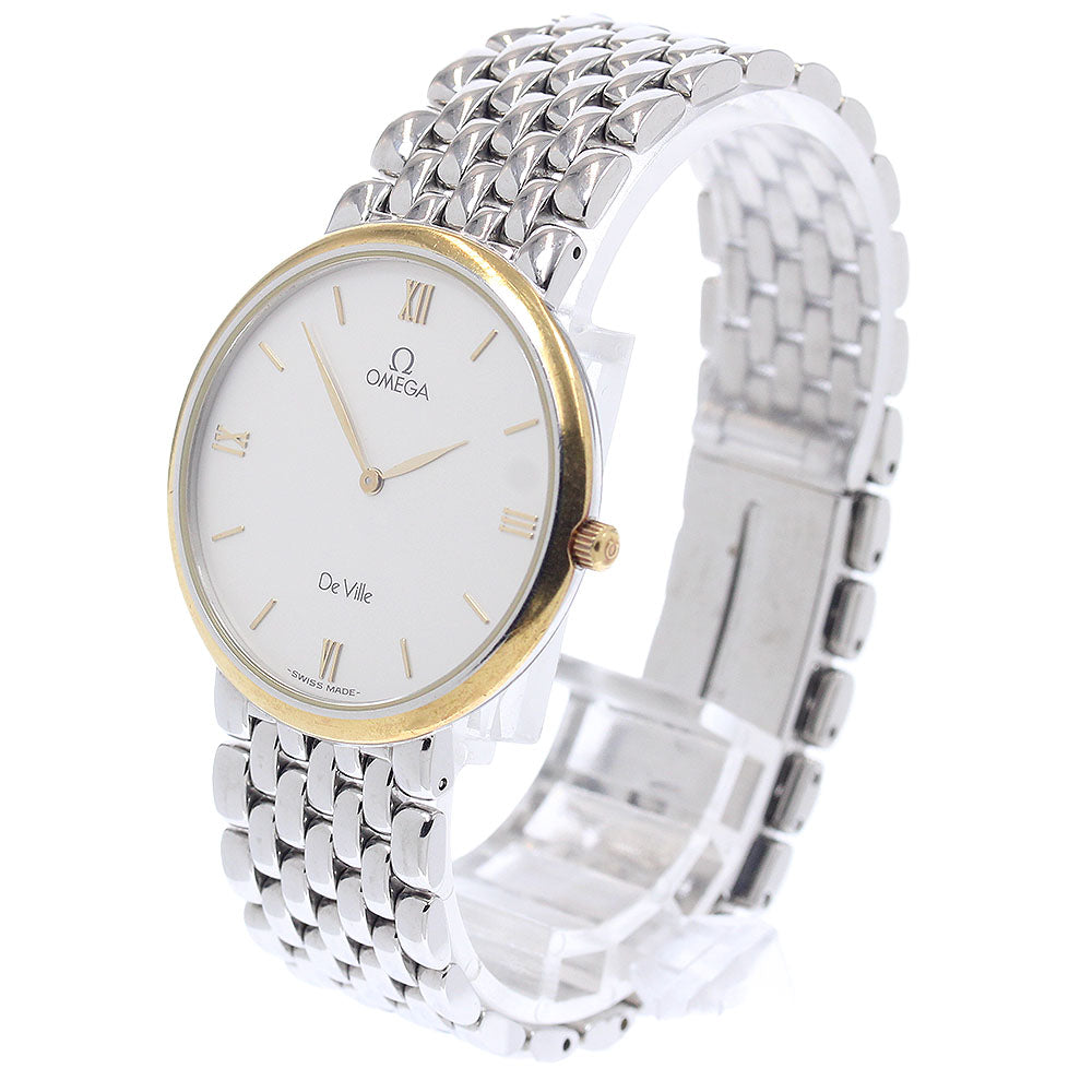 OMEGA De Ville Silver Dial Quartz Men's Watch_943044