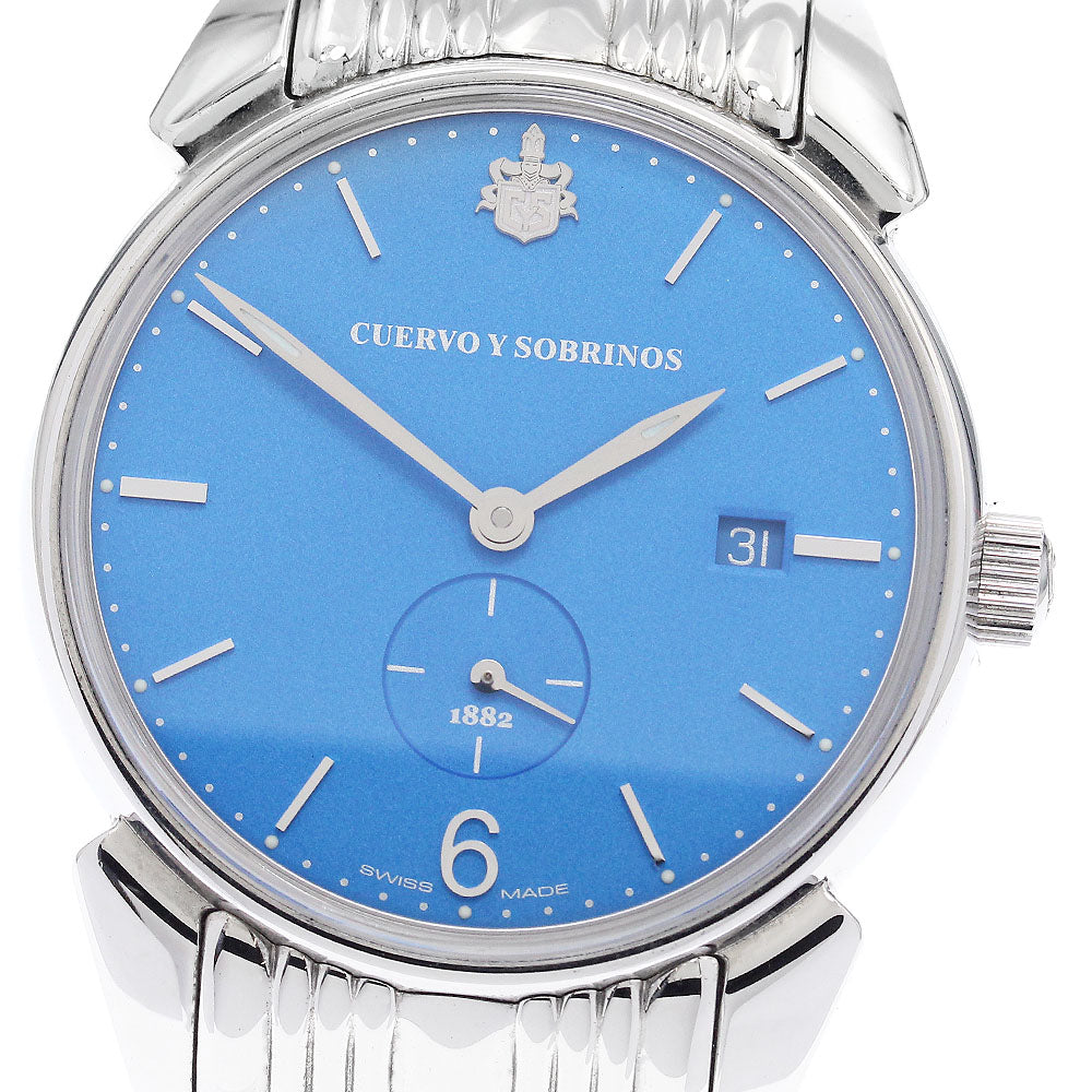 CUERVO Y SOBRINOS Historiador Pequinhos Segondos 3191.1BR Automatic Men's_943055