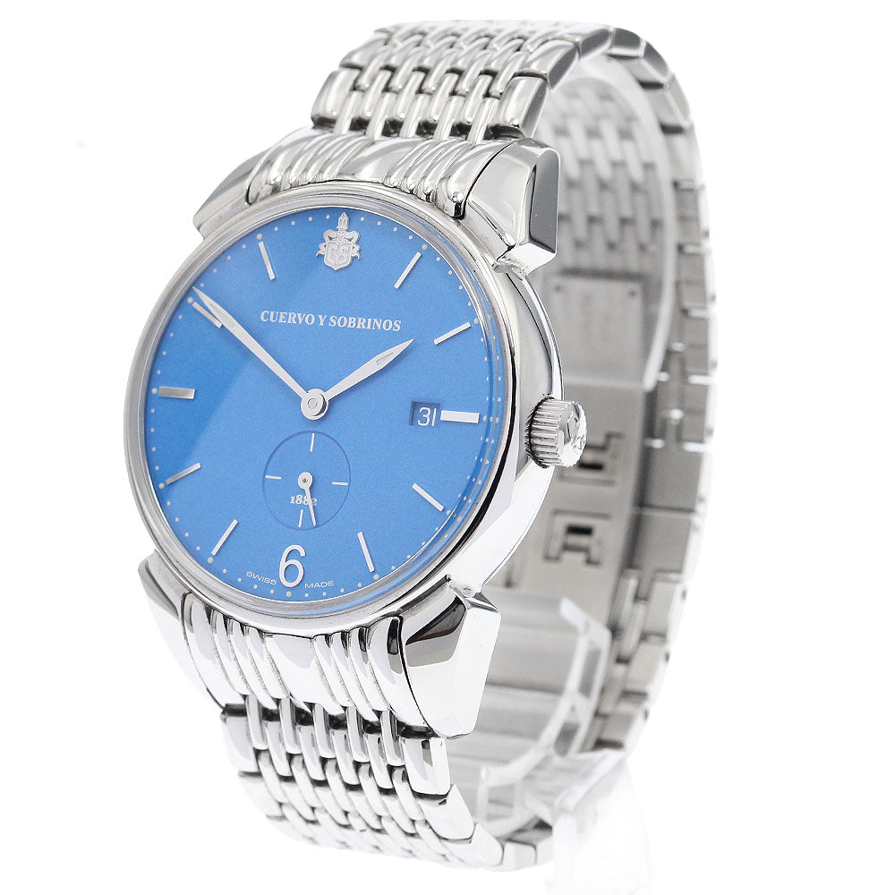 CUERVO Y SOBRINOS Historiador Pequinhos Segondos 3191.1BR Automatic Men's_943055