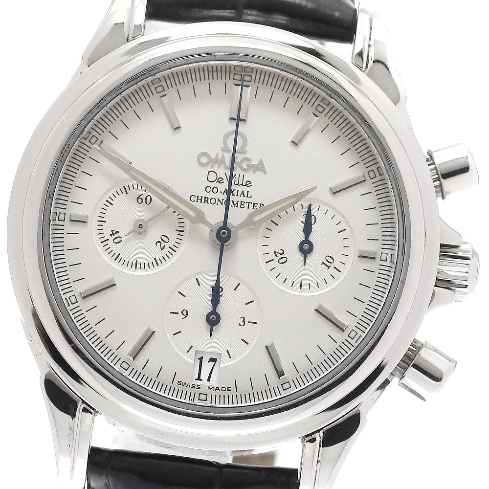 OMEGA De Ville 4872.31.32 Co-Axial Chronograph Silver Dial Automatic Men's Watch_943060